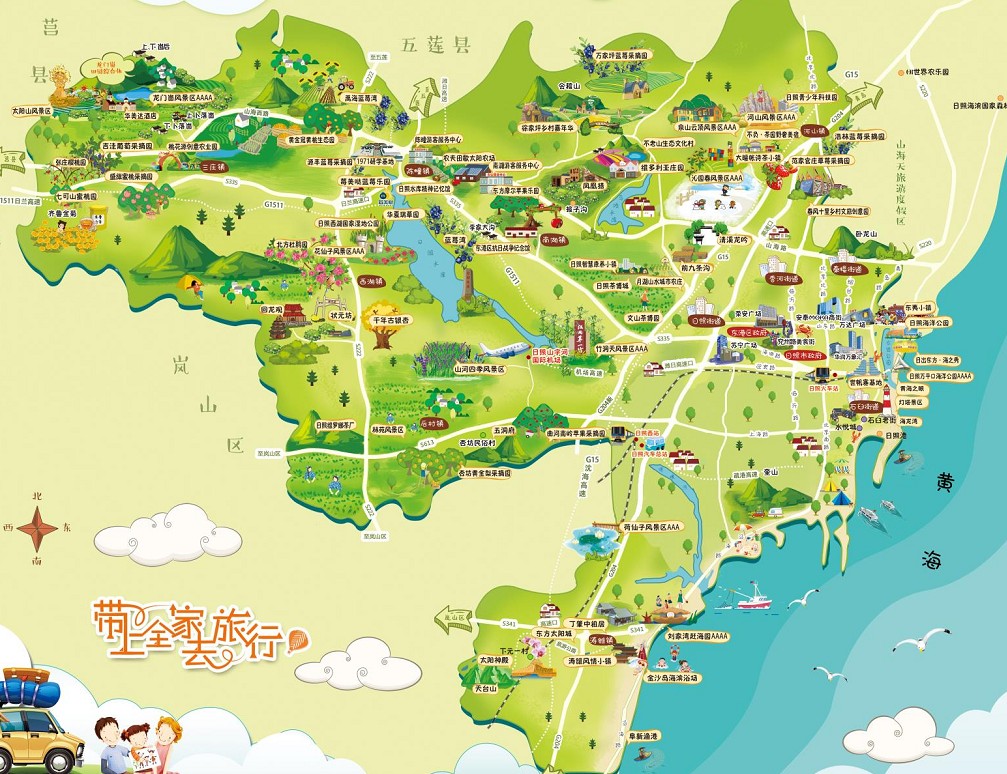吉阳景区使用手绘地图给景区能带来什么好处？